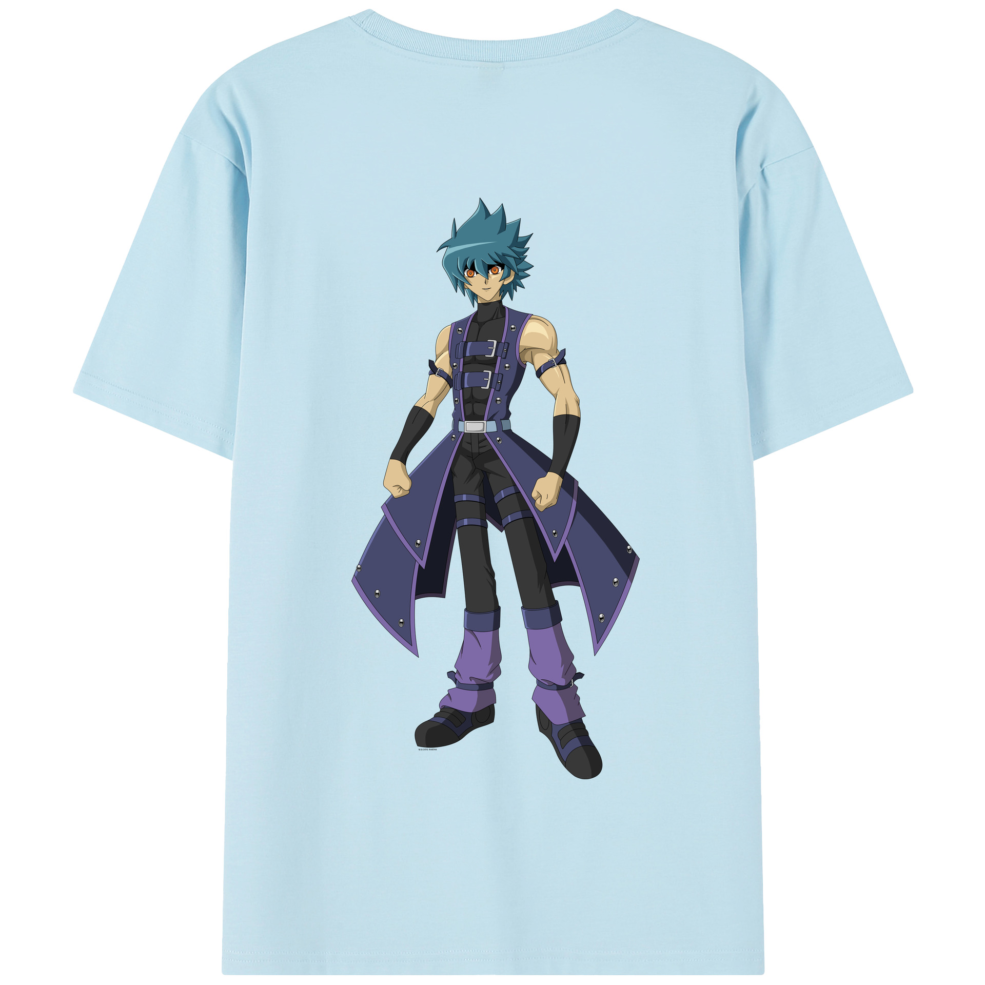 （画像用） 遊☆戯☆王 Yu-Gi-Oh! 綿100％半袖Tシャツ（背面プリント）